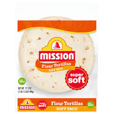 Mission Flour Tortilas : 17 5 oz