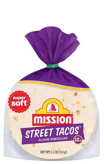 Mission Street Tacos Flour Tortillas 12 Ct