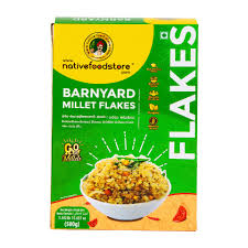 native food store barnyard millet flakes 500g