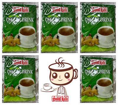 Gold Kili Instant Honey Ginger Drink 18 g (10-packs)
