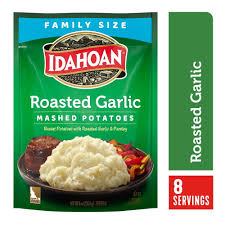 IDAHOAN ROASTED GARLIC MASHED POTATOES 8oz