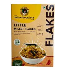 native food store little millet flakes 500g
