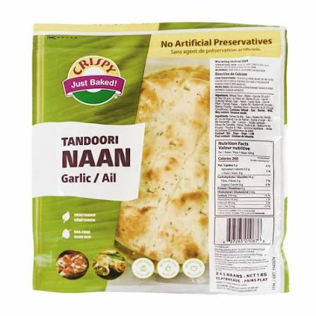 Crispy Garlic Naan 500 g