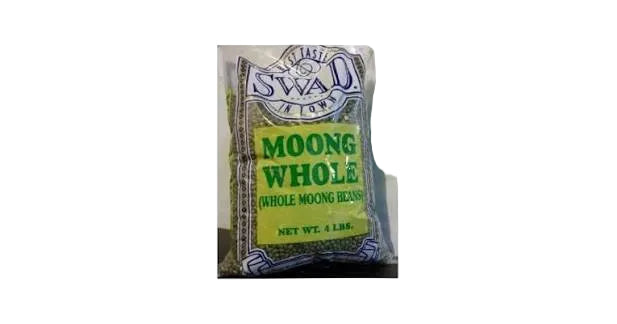 Moong Dal Whole (Swad), 4 Lb