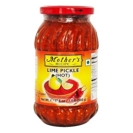 Mother's Recipe Hot Lime Pickle 17.6 oz