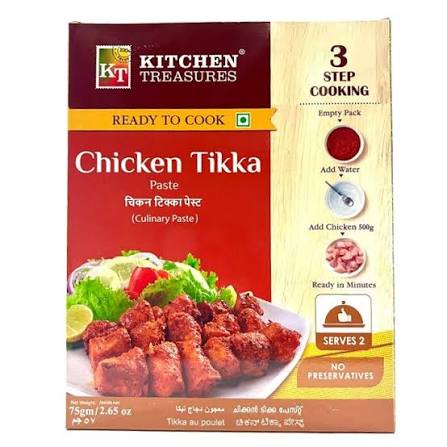 Kt Chicken Tikka, 75 g