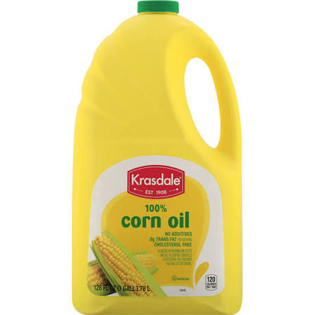 Krasdale corn oil 128 fl