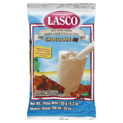 Lasco Soy Food Drink Chocolate 4.2 oz