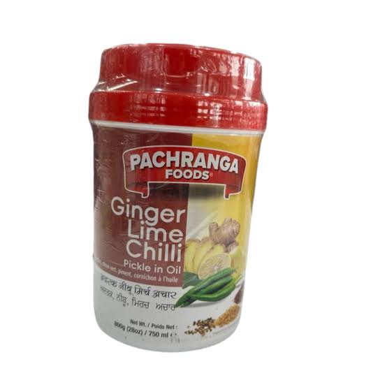 Pachranga ginger lime chili pickle 750ml