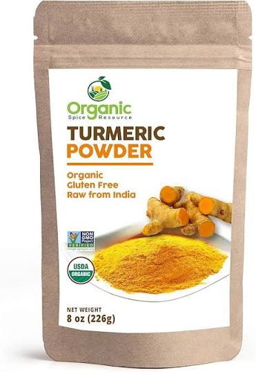 Organic Spice Resource Turmeric Powder, 226 g