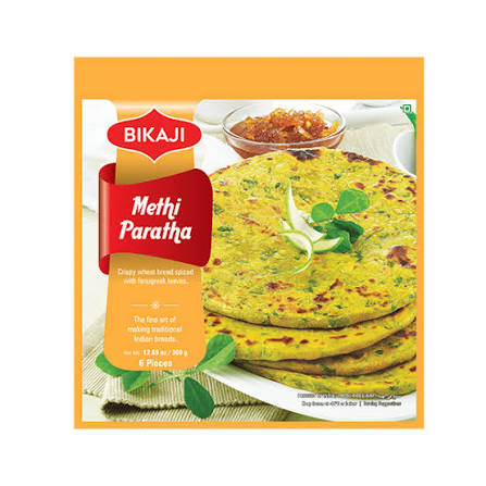 Bikaji Methi Paratha, 6pcs
