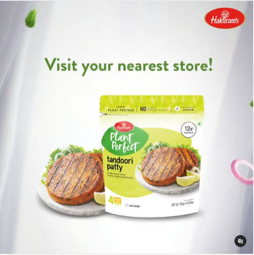 Haldirams Tandoori Patty, 300 g