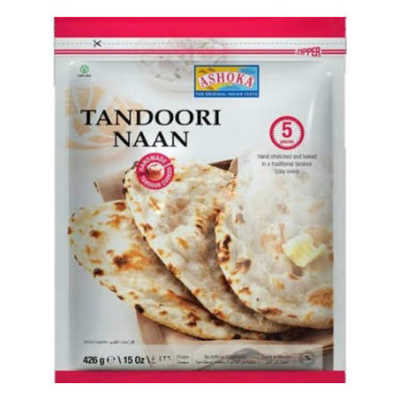 Ashoka Tandoori Naan, 15 Pcs