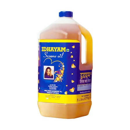 Idhayam Sesame Oil : 5 Ltr