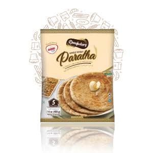 Doughstory Whole Wheat Paratha, 400 g
