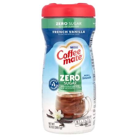 COFFEE MATE ZERO SUGAR FRENCH VANILLA 10.2oz