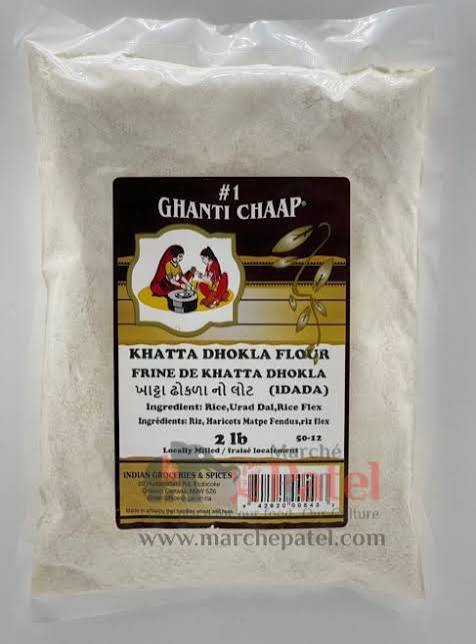 Ghanti fresh khattabdhokla flour 2 lb