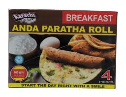 Karachi Anda Paratha Roll : 400 g