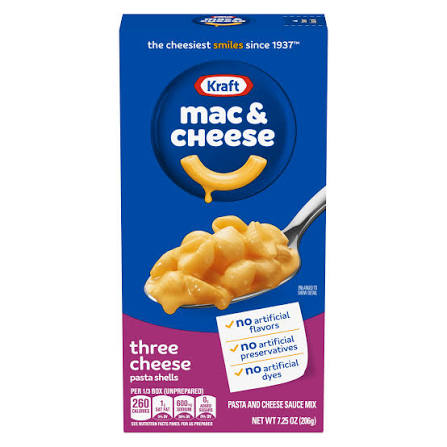 Kraft mac &cheese 7.25oz