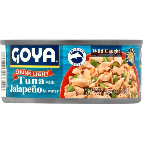 Goya Chunk Light Tina With Jalapenos In Water 4.94 oz