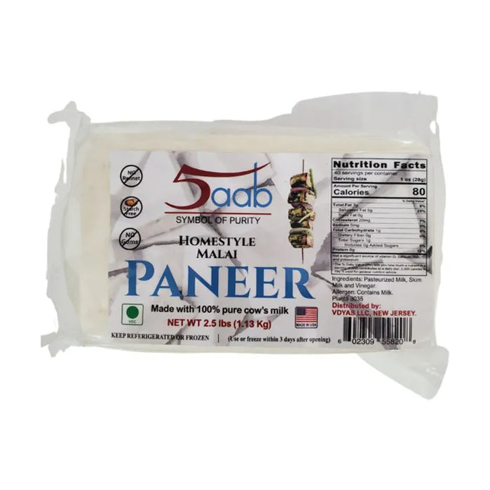 5aab Paneer, 2.5 lb