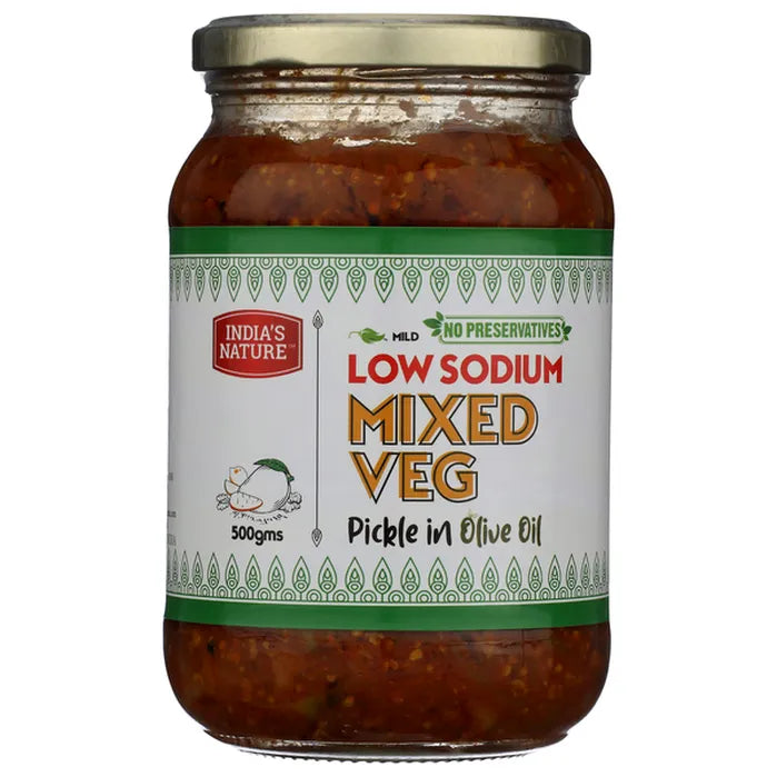 India Nature Mixed Veg Pickle : 500 g