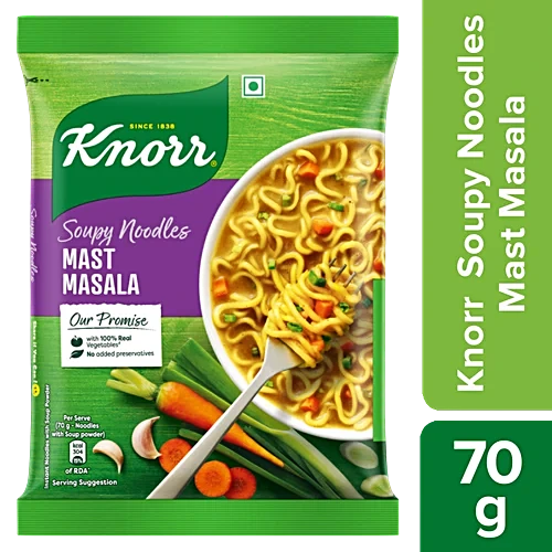 Knorr Soupy Noodles - Mast Masala, 70 g