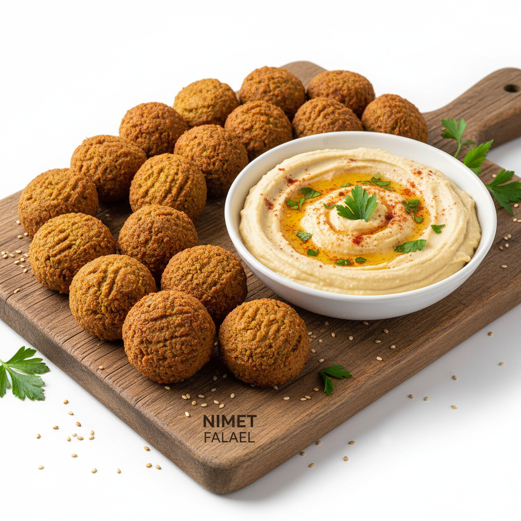 Nimet Falafel With Hummus : 15 Pcs