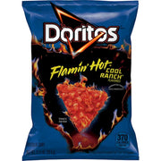 Doritos Tortilla Chips Flamin' Hot Cool Ranch Flavored 2 1/2 oz
