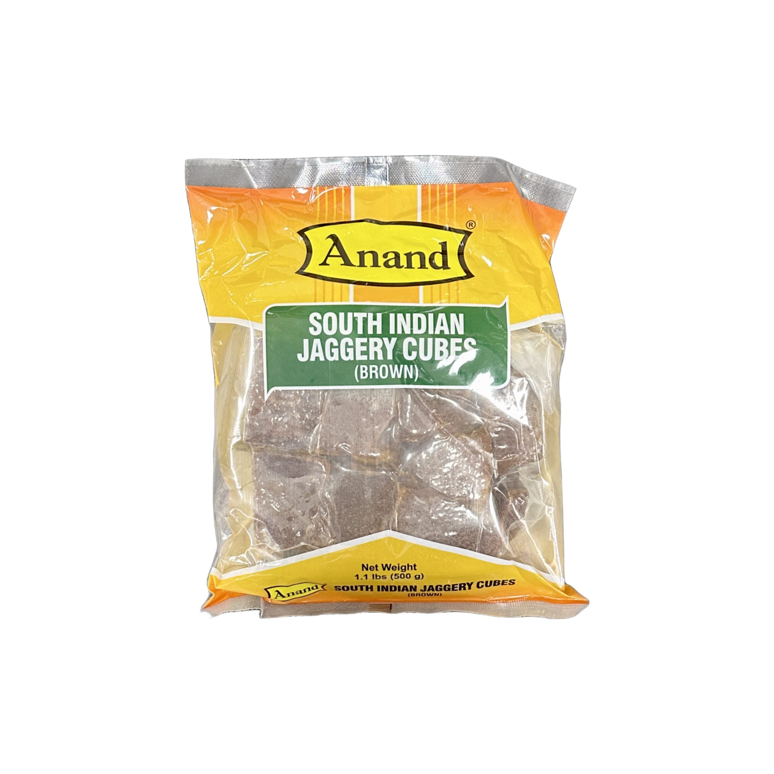 Anand South Indian Brown Jaggery Cubes 1.1 lb