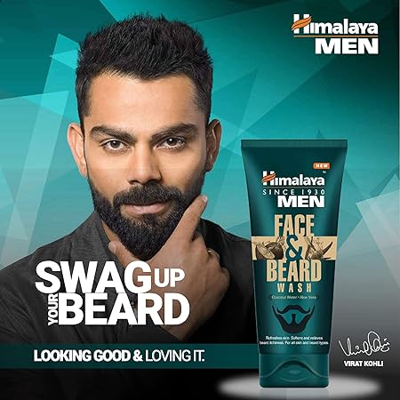 Himalaya Men Face & Beard Wash 2.2 Fl Oz