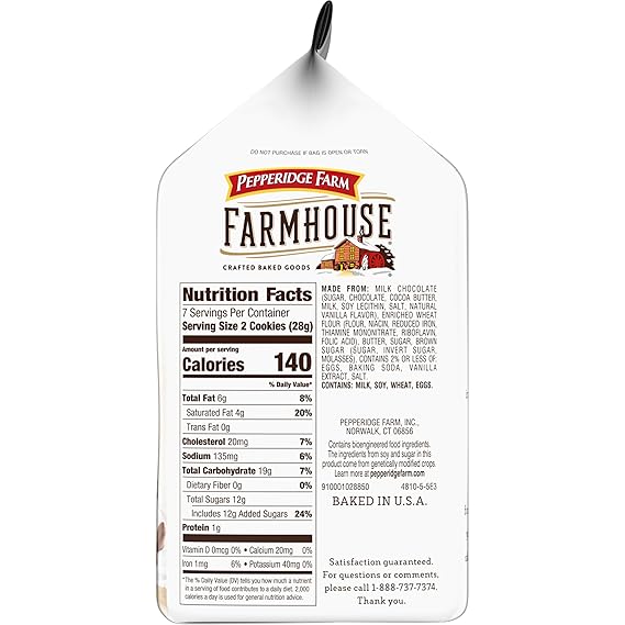 Pepperidge Farm Milk Chocolate Chip 6.9 oz