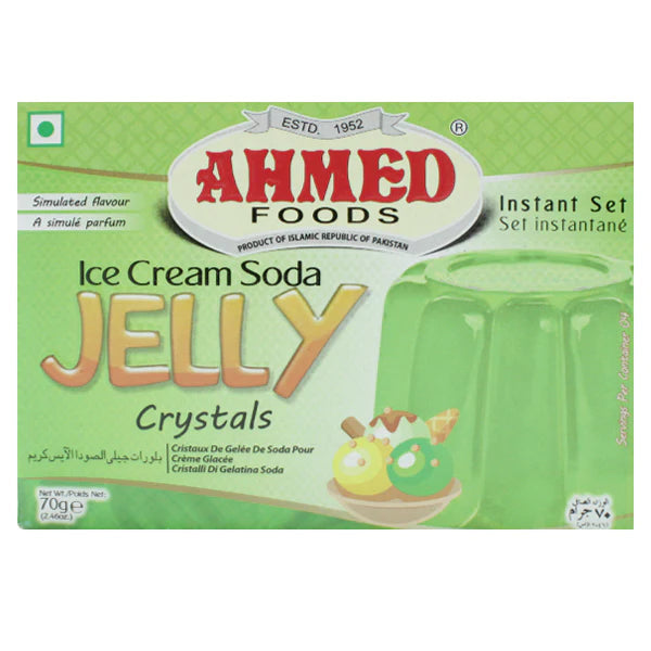 Ahmed Foods Ice Cream Soda Jelly Crystals 70 g