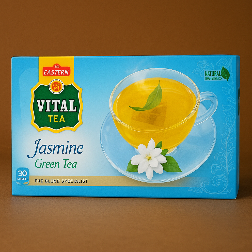 Vital Green Tea jasmine (30) Tea Bags