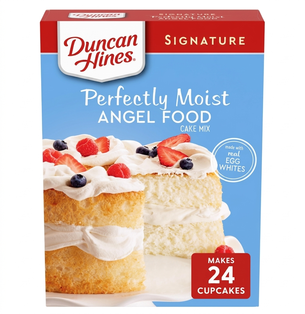 Duncan‚Äôs Hines perfectly moist angle food