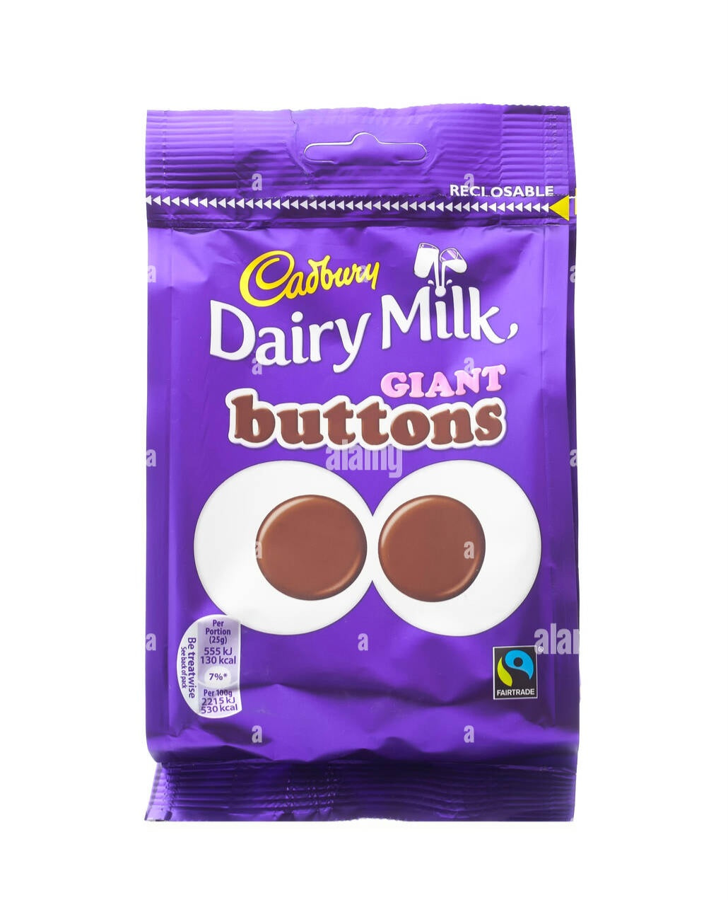 Dairy milk button