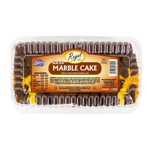 Regal Sliced Marble Cake 450 gms
