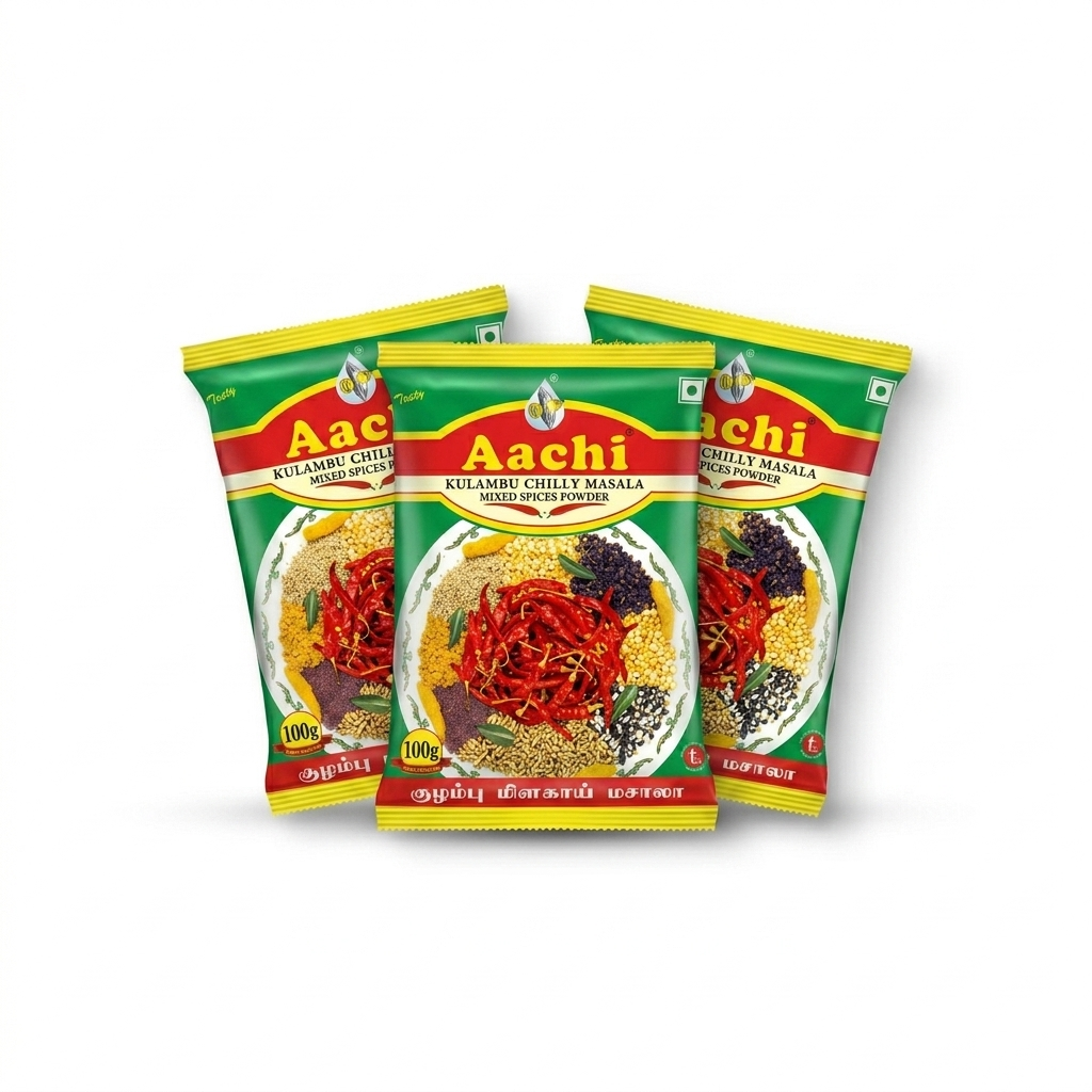 Aachi Kulambu Chilly Masala 100 gms