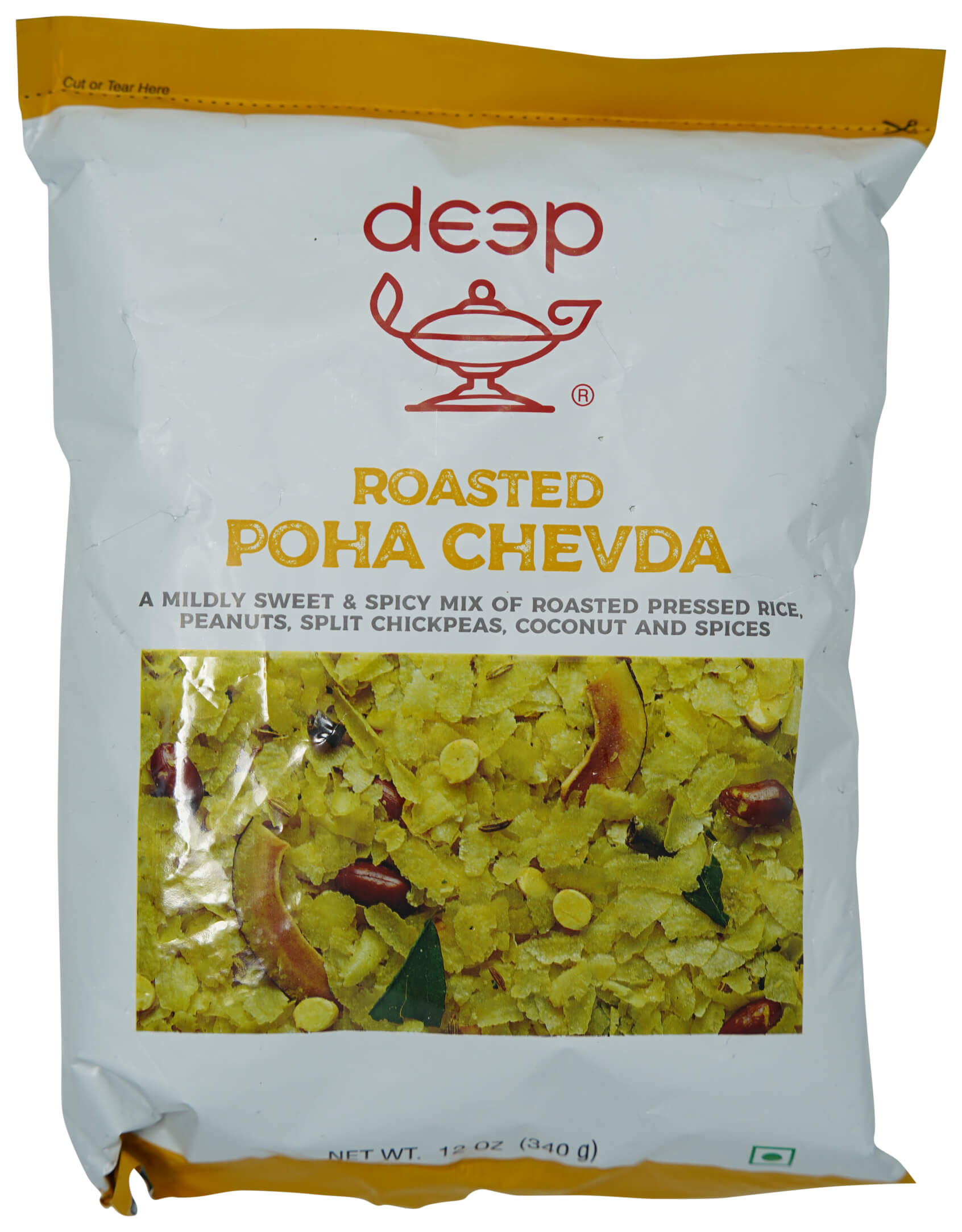 Deep Roasted Poha Chevda, 340 g