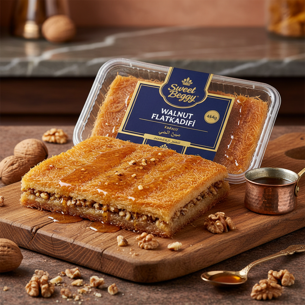 Sweet Beggy With Walnut Flatkadifi : 454 g