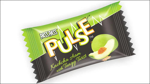 Pass Pass Pulse Candy Pyramid Pack, Kachcha Aam, 200g